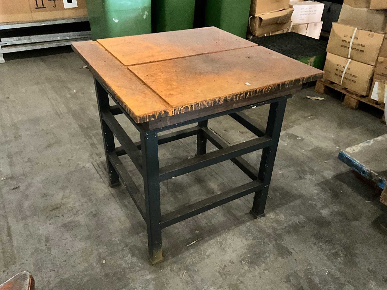 Lastafel 80x80x85cm, Ophalen, Gebruikt