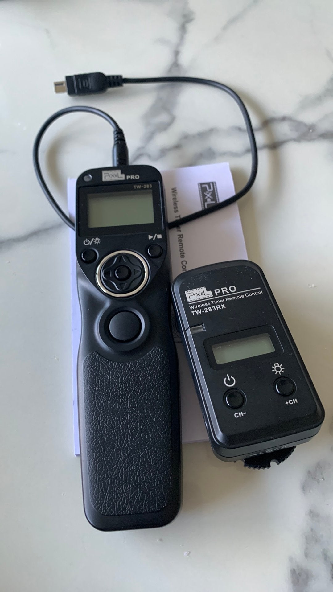 Pixel Timer Remote Control Draadloos TW-283/S1 voor Sony, Ophalen of Verzenden, Zo goed als nieuw
