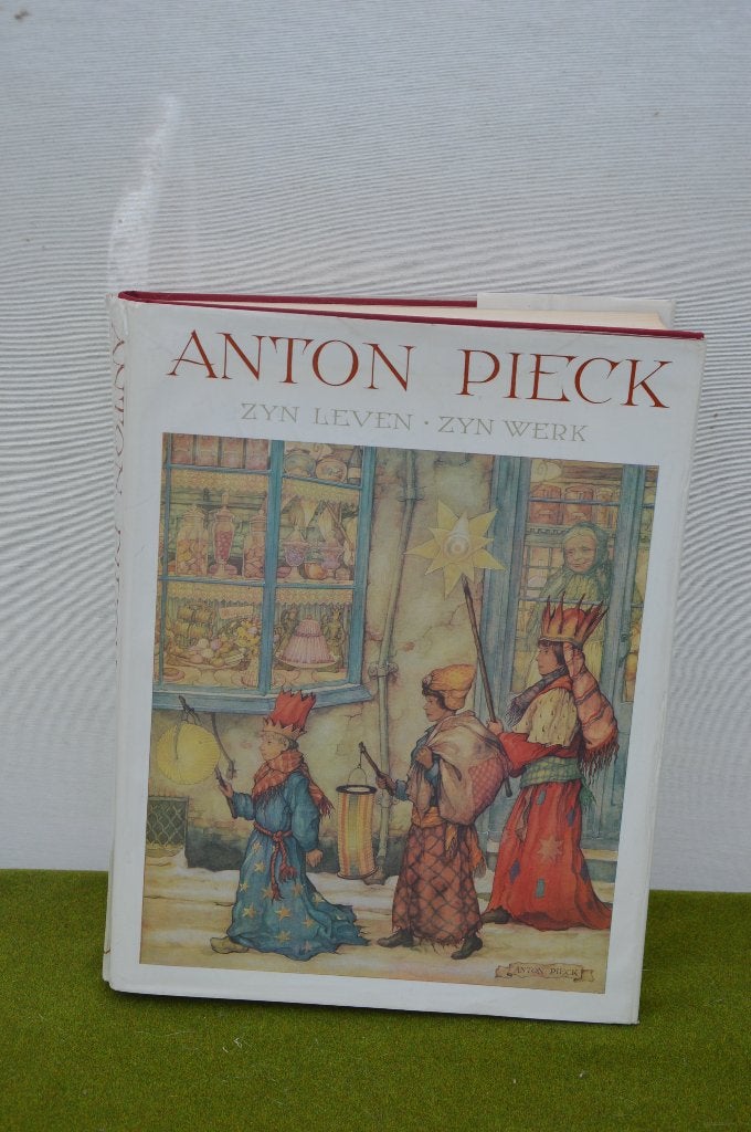 Vintage Anton Pieck boek : Zijn leven-zijn werk, Efteling ho, Gelezen, Ophalen of Verzenden, Anton Pieck, Schilder- en Tekenkunst