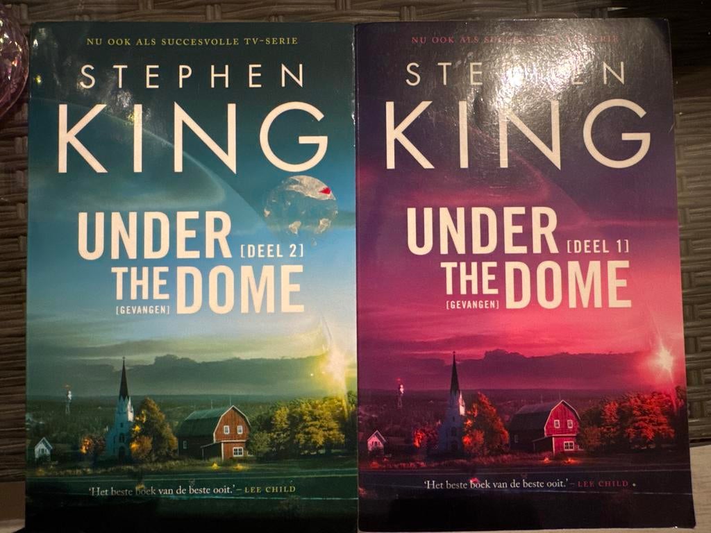 Stephen King - Under the Dome (deel 1 en 2), Ophalen of Verzenden, Gelezen, Nederland
