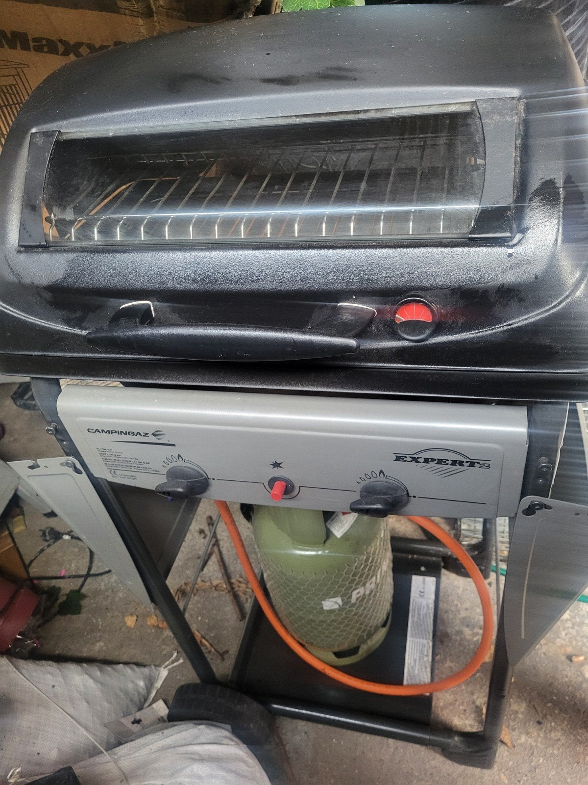 Barbecue met Gasfles, Ophalen, Gebruikt, Campingaz