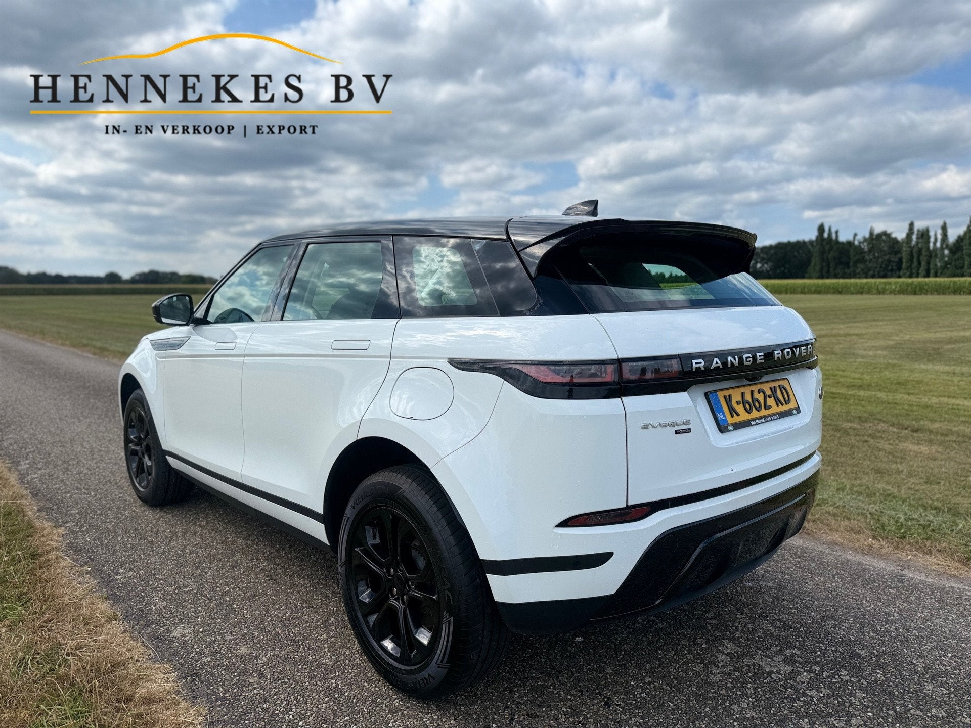Land Rover Range Rover Evoque 1.5 P300e AWD NAP, Auto's, Automaat, Dealer onderhouden, Stof, Wit