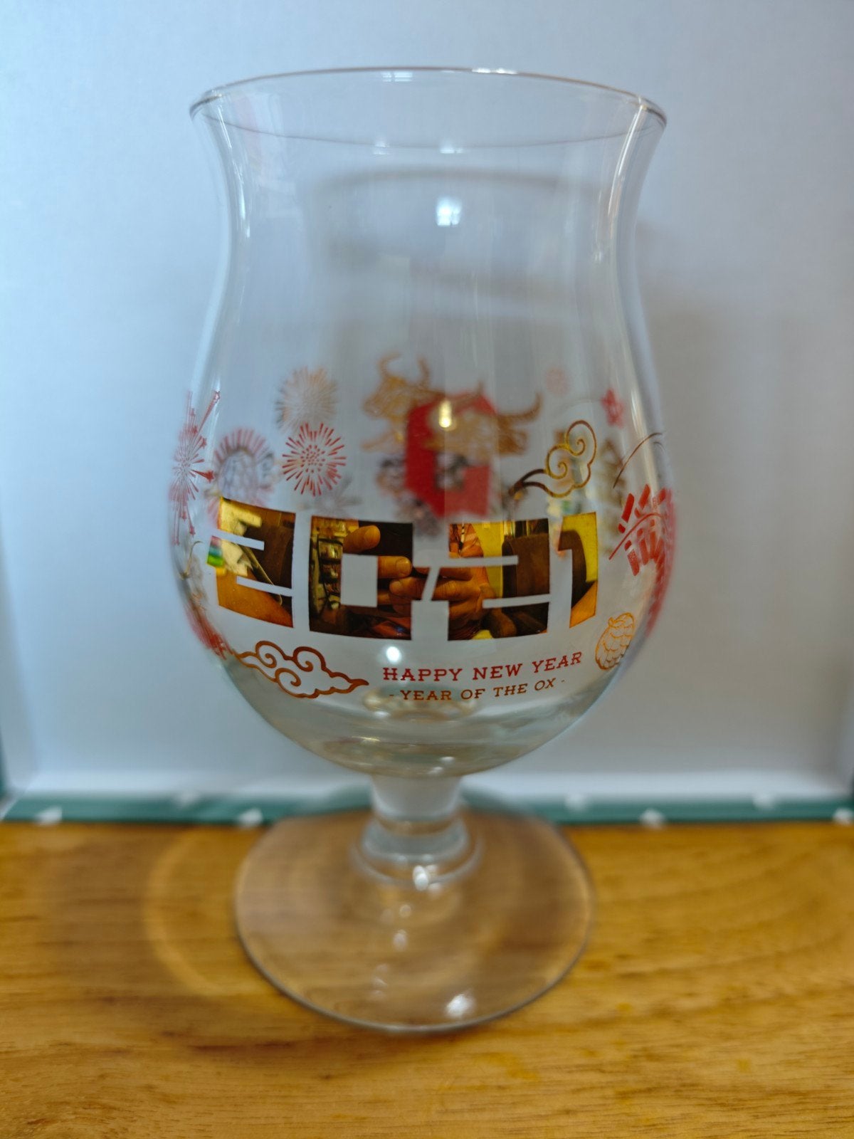 Duvel glas Chinees Nieuwjaar 2021, Ophalen of Verzenden, Nieuw, Glas of Glazen, Duvel