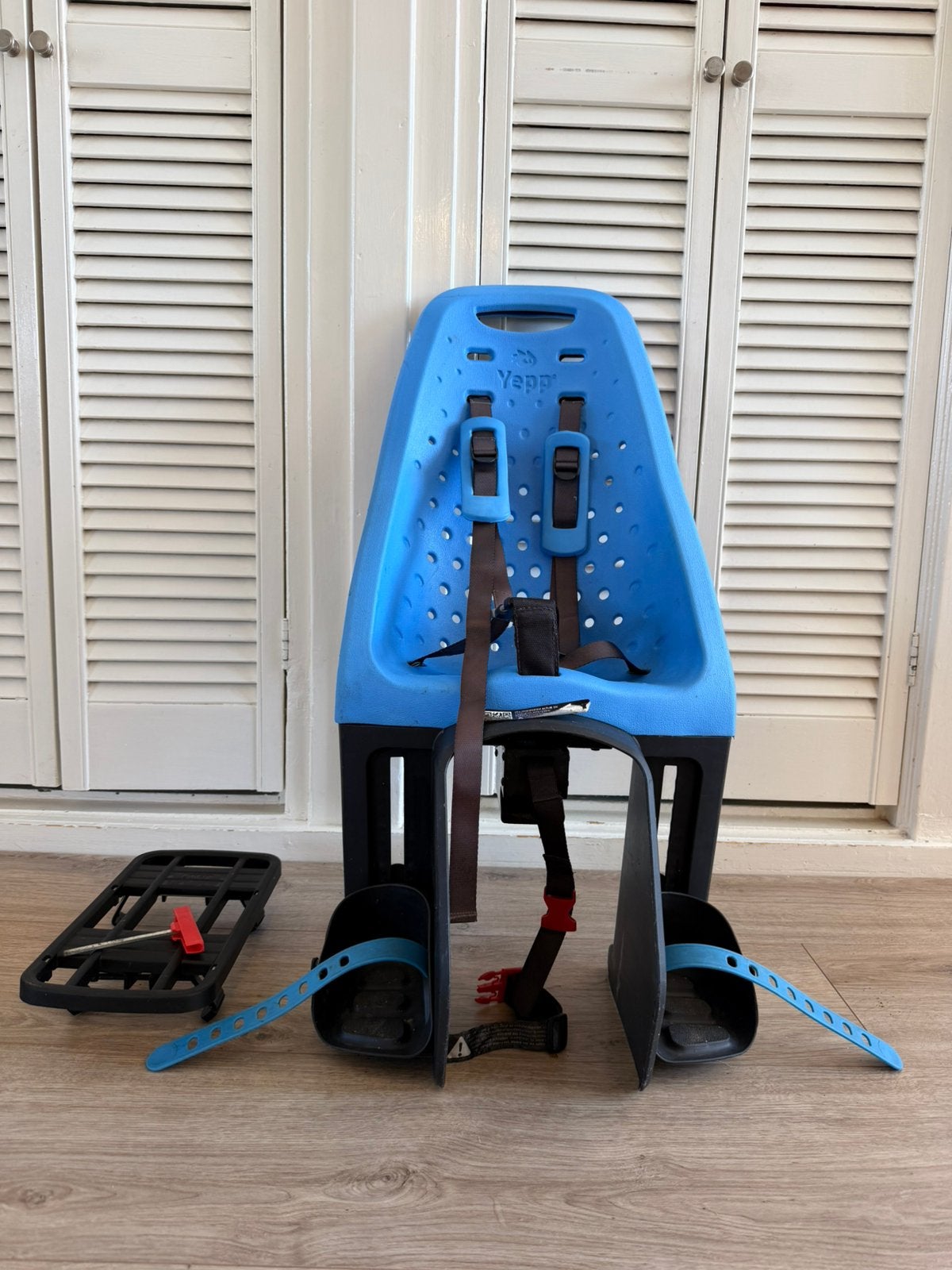 Yepp 1 maxi easyfit, 15 t/m 25 kg, Achterzitje, Voetsteuntjes, Ophalen of Verzenden