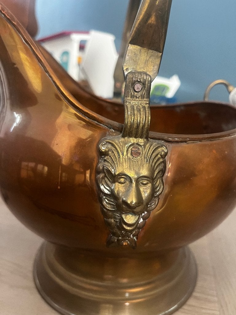 Koperen kolen kit, Antiek en Kunst, Antiek | Koper en Brons, Ophalen, Koper