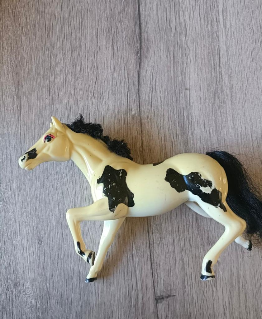 Verkleurd speelgoed paardje, Verzenden, Gebruikt, Jongen of Meisje