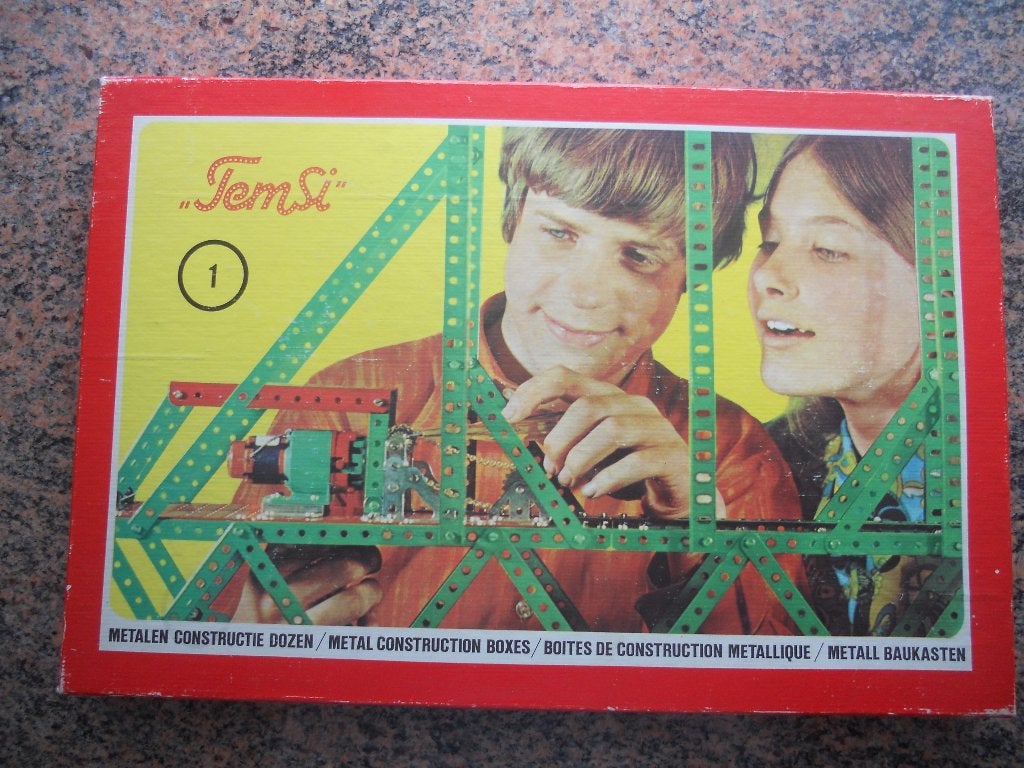 Temsi metaal constructie dozen - 4 stuks, Ophalen of Verzenden