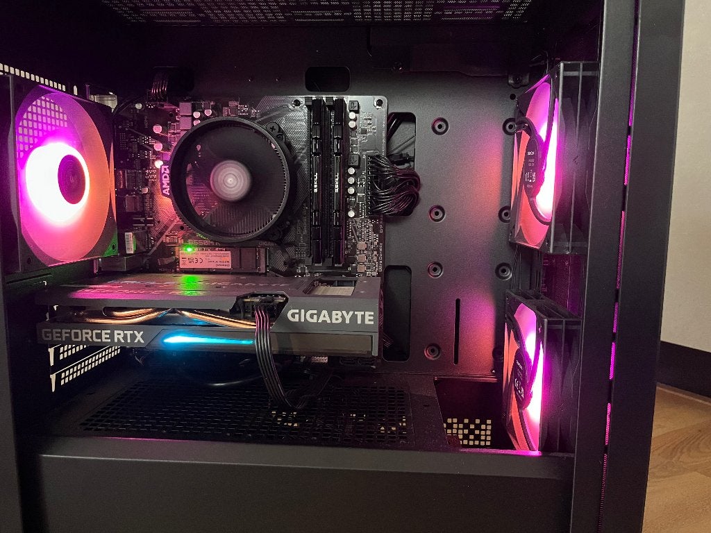 Garantie! ~ Game pc Ryzen 5, RTX 3060TI, 16GB RAM, 1TB SSD, Computers en Software, Halderhof 16, 6721 XR BENNEKOM, Zelf gebouwde pc