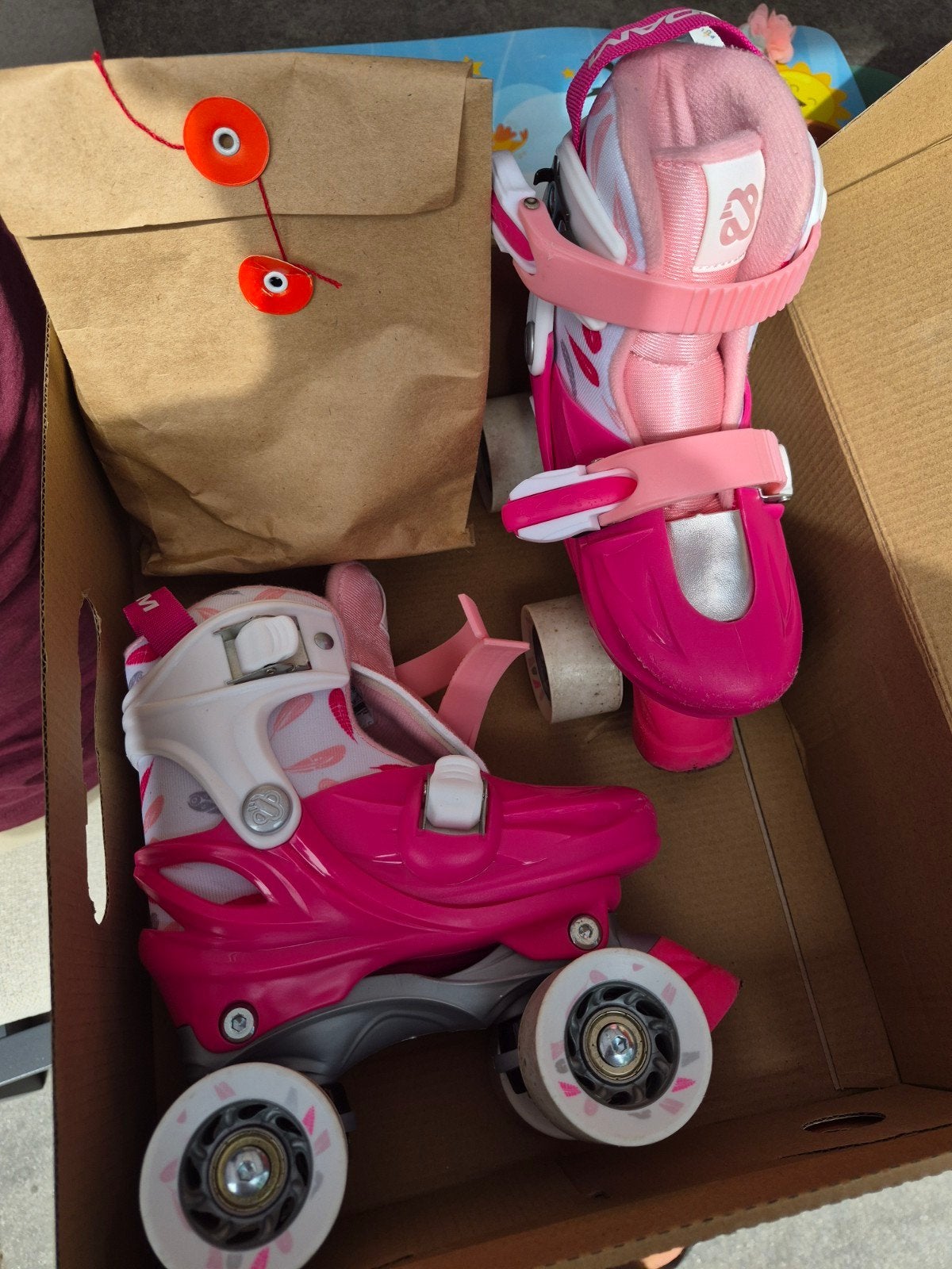 nijdam skeelers / roller skates verstelbaar 25 - 28, Kinderen en Baby's, Speelgoed | Buiten | Rolschaatsen, Ophalen of Verzenden