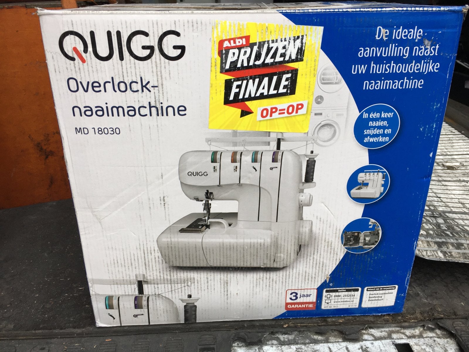 Overlock naaimachine - Zo goed als nieuw, Ophalen of Verzenden, Zo goed als nieuw, Lockmachine, Overige merken