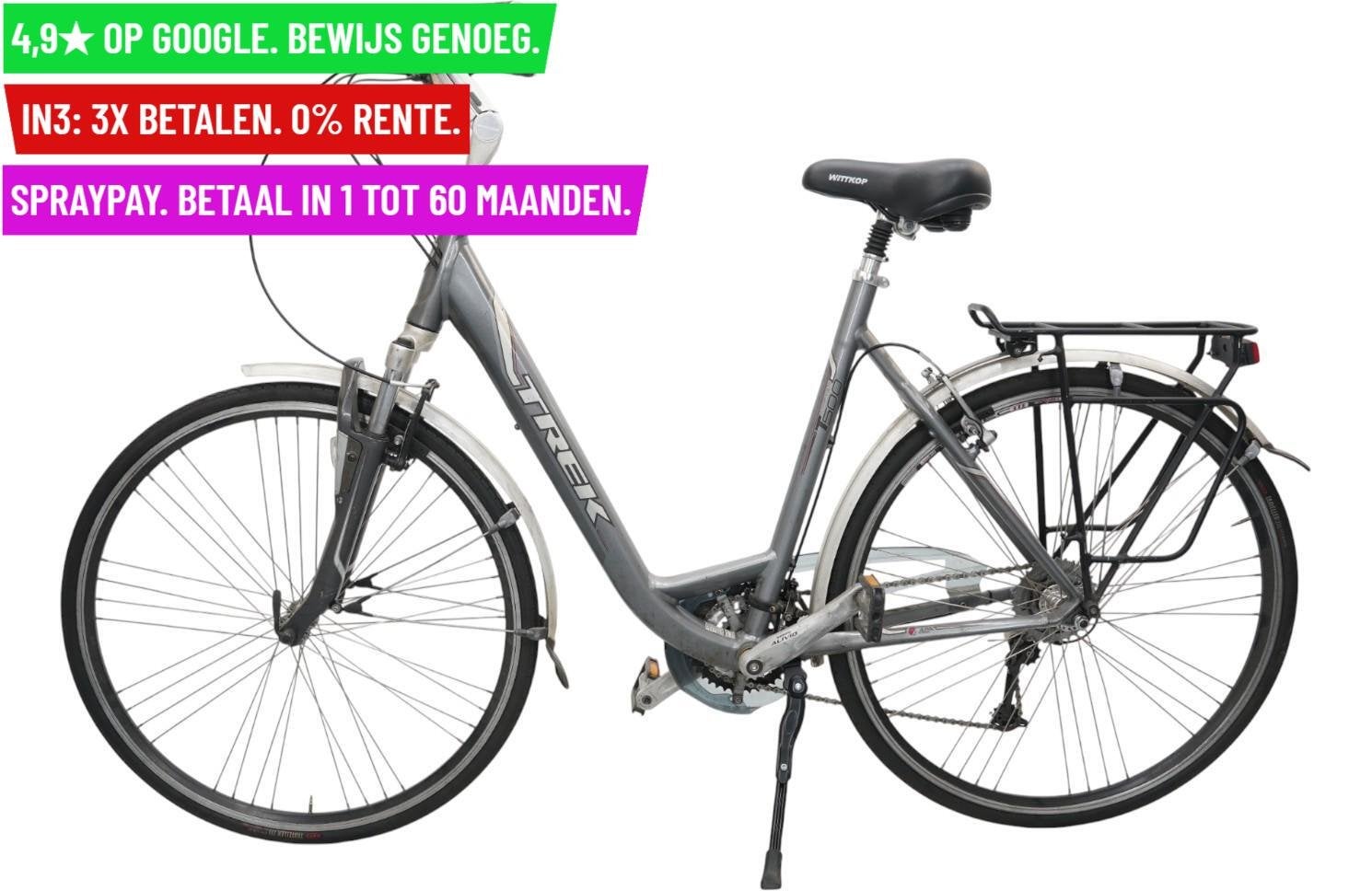 Damesfiets Trek Navigator T500 28"/58cm/24ver - Levering, Overige merken, 9713 Bv Groningen, Gebruikt, 56 cm of meer