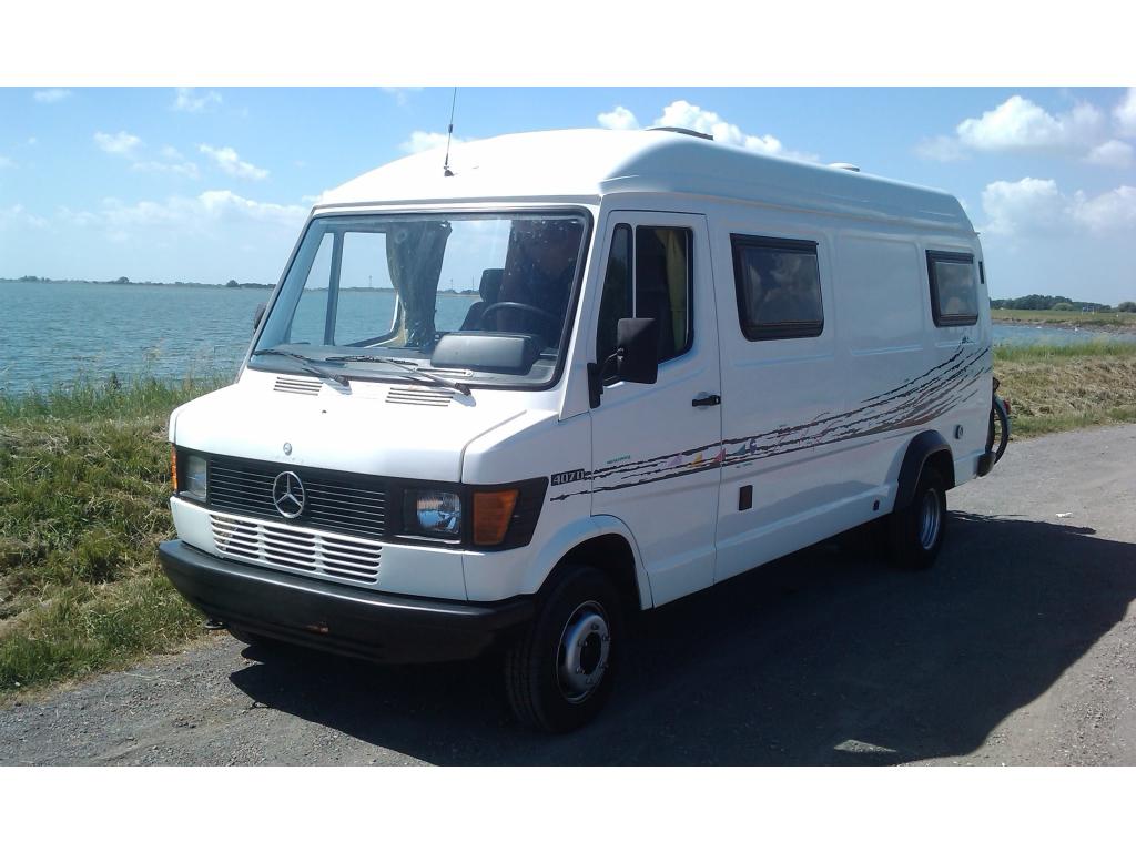Mercedes-Benz TN/T1 - 407D-I - Bremer (1045094), Chemisch toilet, Buscamper of Camperbus, Ringverwarming, Reservewiel