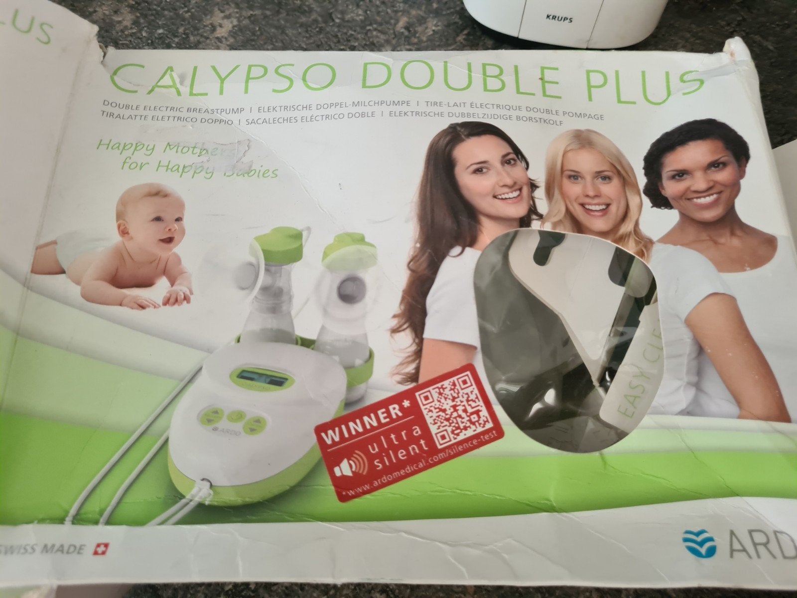 Ardo Calypso Double Plus kolfapparaat, Ophalen of Verzenden, Gebruikt, Borstkolf