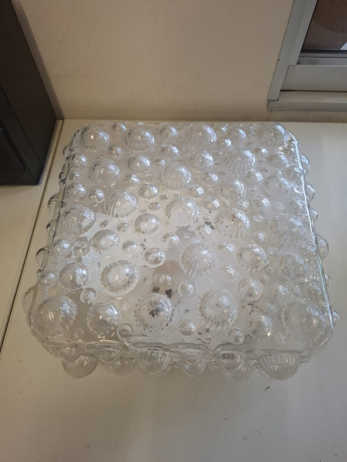 Limburgse Plafonnière - Glazen Bubbel Lamp, Verzenden