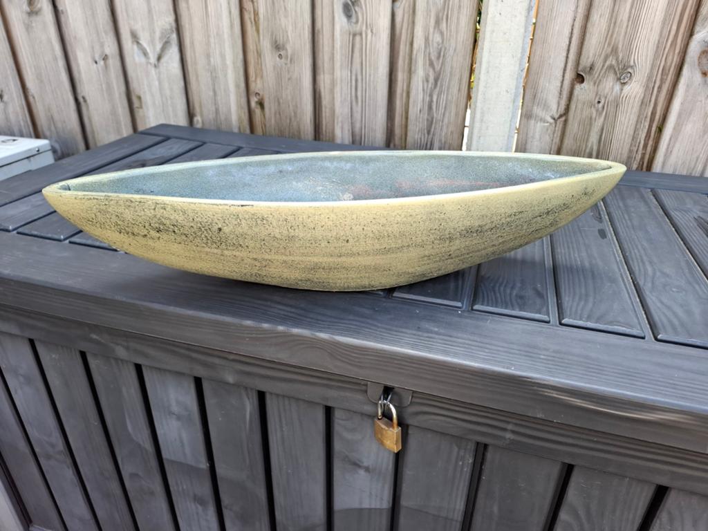 Bloembak schuitje, Tuin en Terras, Ophalen, Overige vormen, Steen, Minder dan 30 cm
