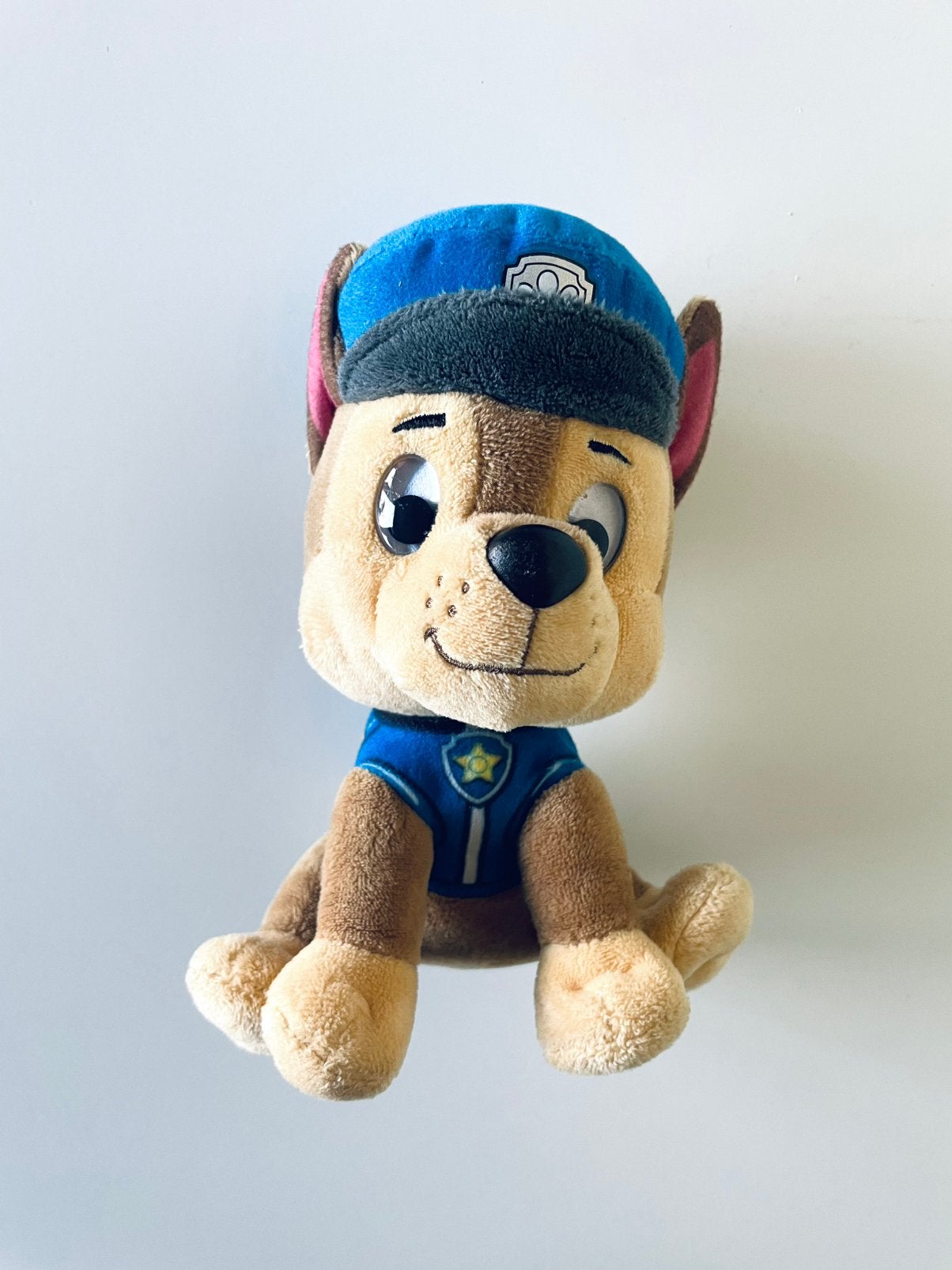 Paw Patrol | knuffel pup Chase  (pop, knuffeltje), Ophalen of Verzenden, Zo goed als nieuw, Hond