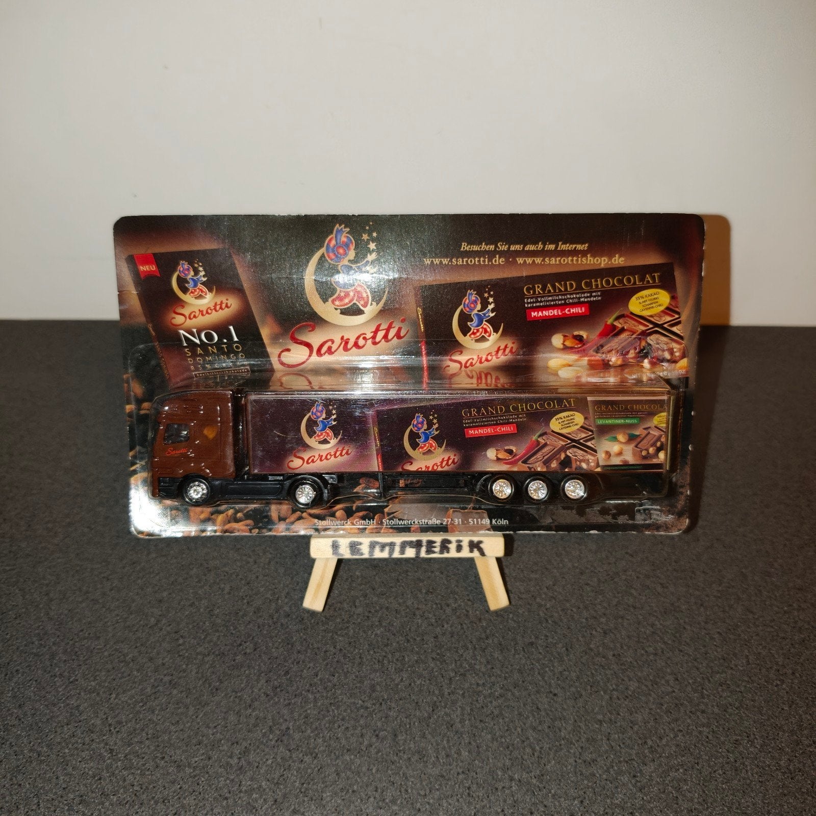 Sarotti Grand Chocolat vrachtwagen miniatuur, Ophalen of Verzenden, Nieuw, Bus of Vrachtwagen