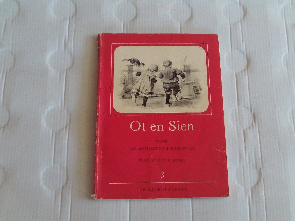 ot en sien - jan ligthart en h. scheepstra - c. jetses, Ophalen of Verzenden, Gelezen, Overige niveaus
