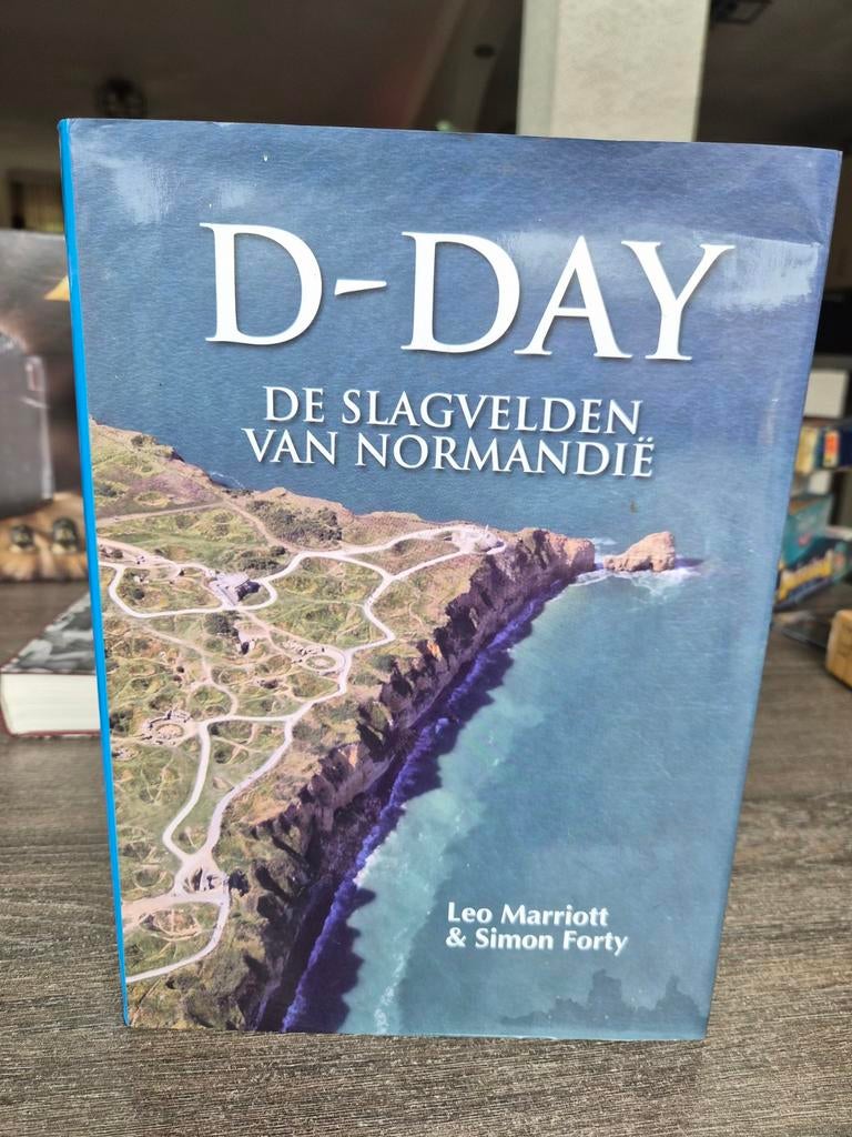 D-Day: De Slagvelden van Normandië - Leo Marriott, Boeken, Tweede Wereldoorlog, Leo Marriott & Simon Forty, Ophalen of Verzenden