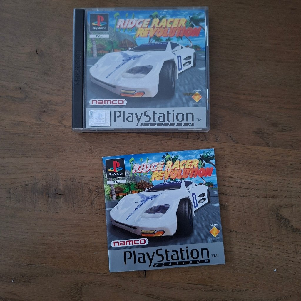 Ridge Racer Revolution Playstation 1 spel, Spelcomputers en Games, Games | Sony PlayStation 1, 1 speler, Racen en Vliegen, Ophalen of Verzenden
