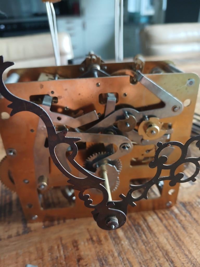 Binnenwerk wandklok compleet, Ophalen of Verzenden