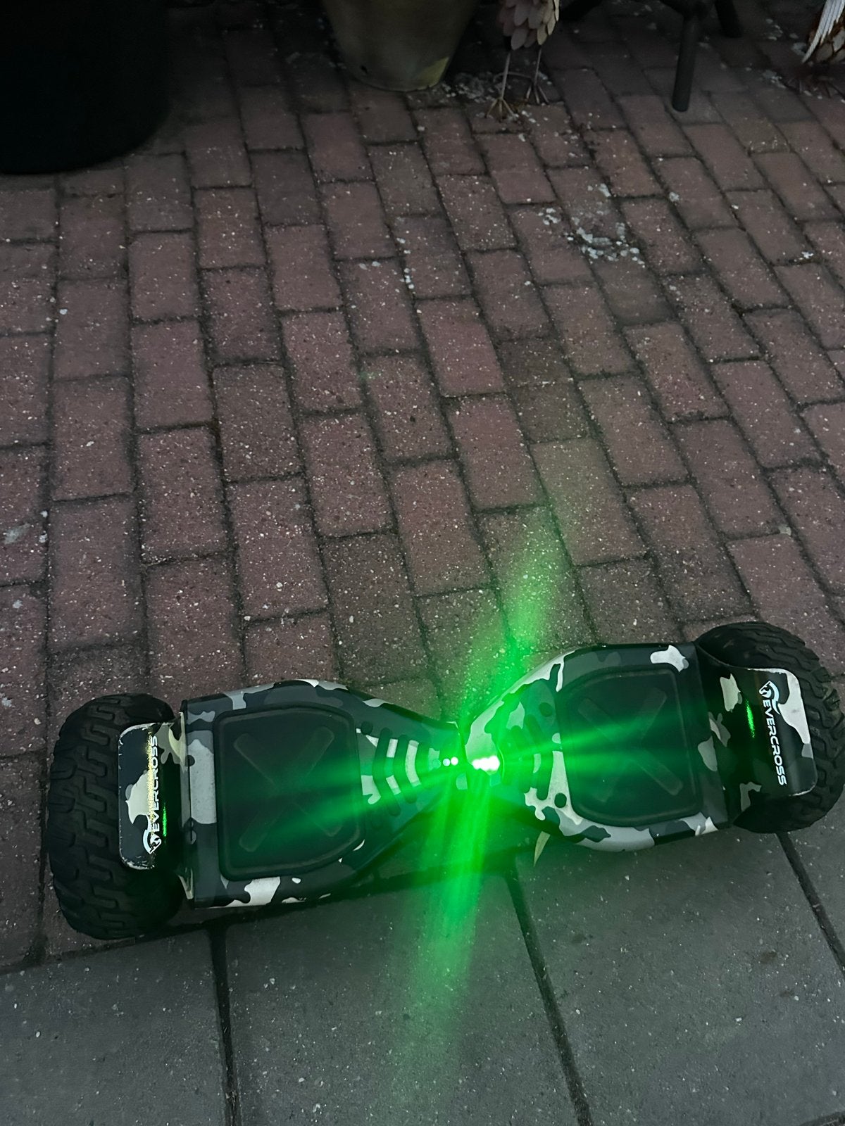 Hoverboard met Go-Kart zitje - Evercross Camouflage, Fietsen en Brommers, Steps, Gebruikt, Overige typen, Ophalen