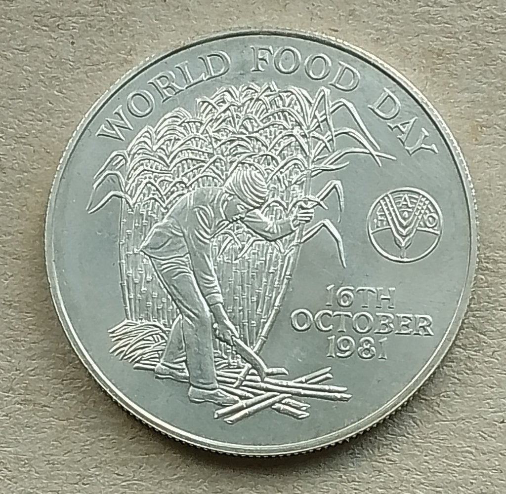 Mauritius, 10 rupees 1981, Ophalen of Verzenden, Overige landen, Losse munt