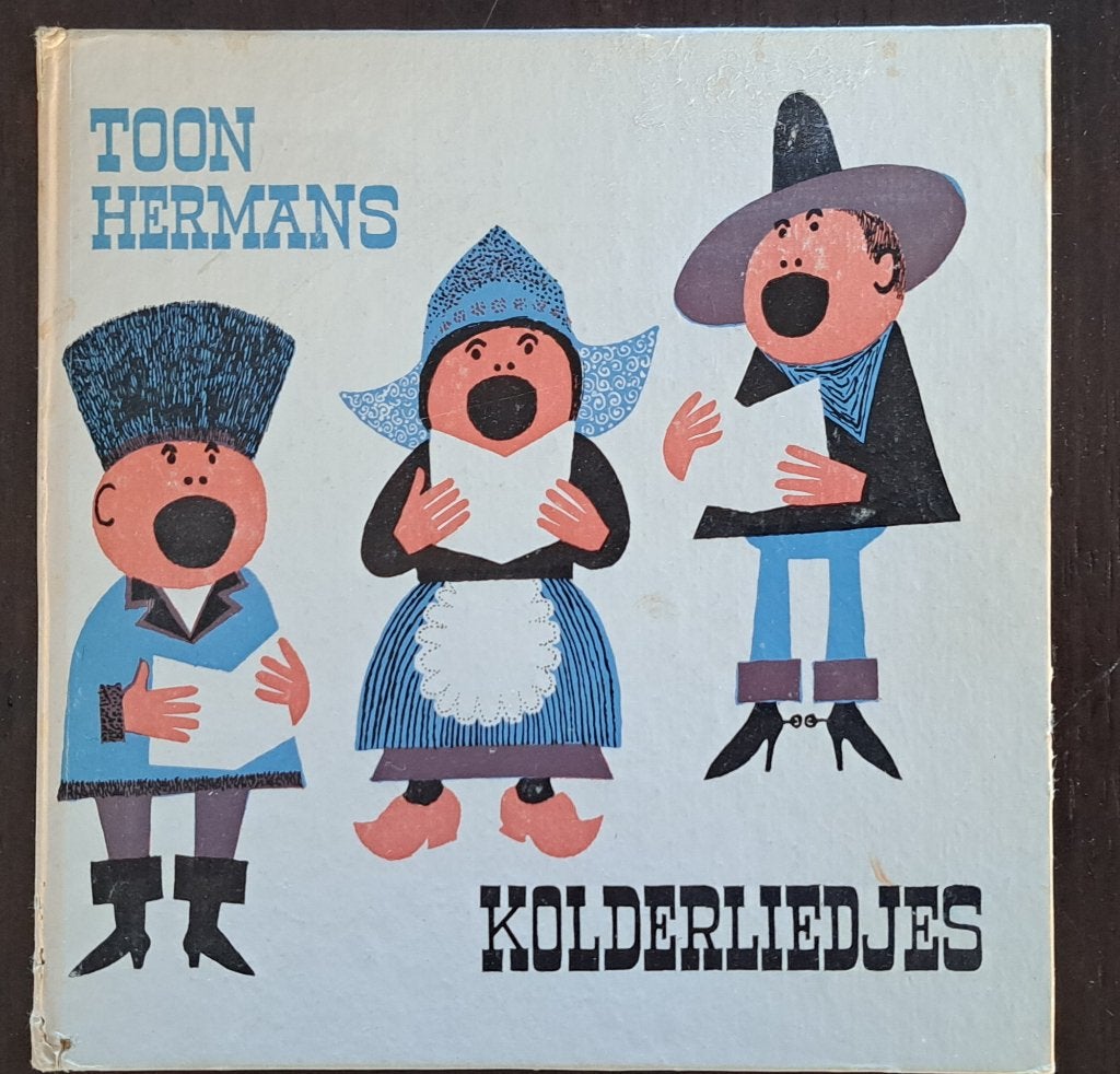 Boekje van Toon Hermans - Kolderliedjes., Boeken, Ophalen of Verzenden
