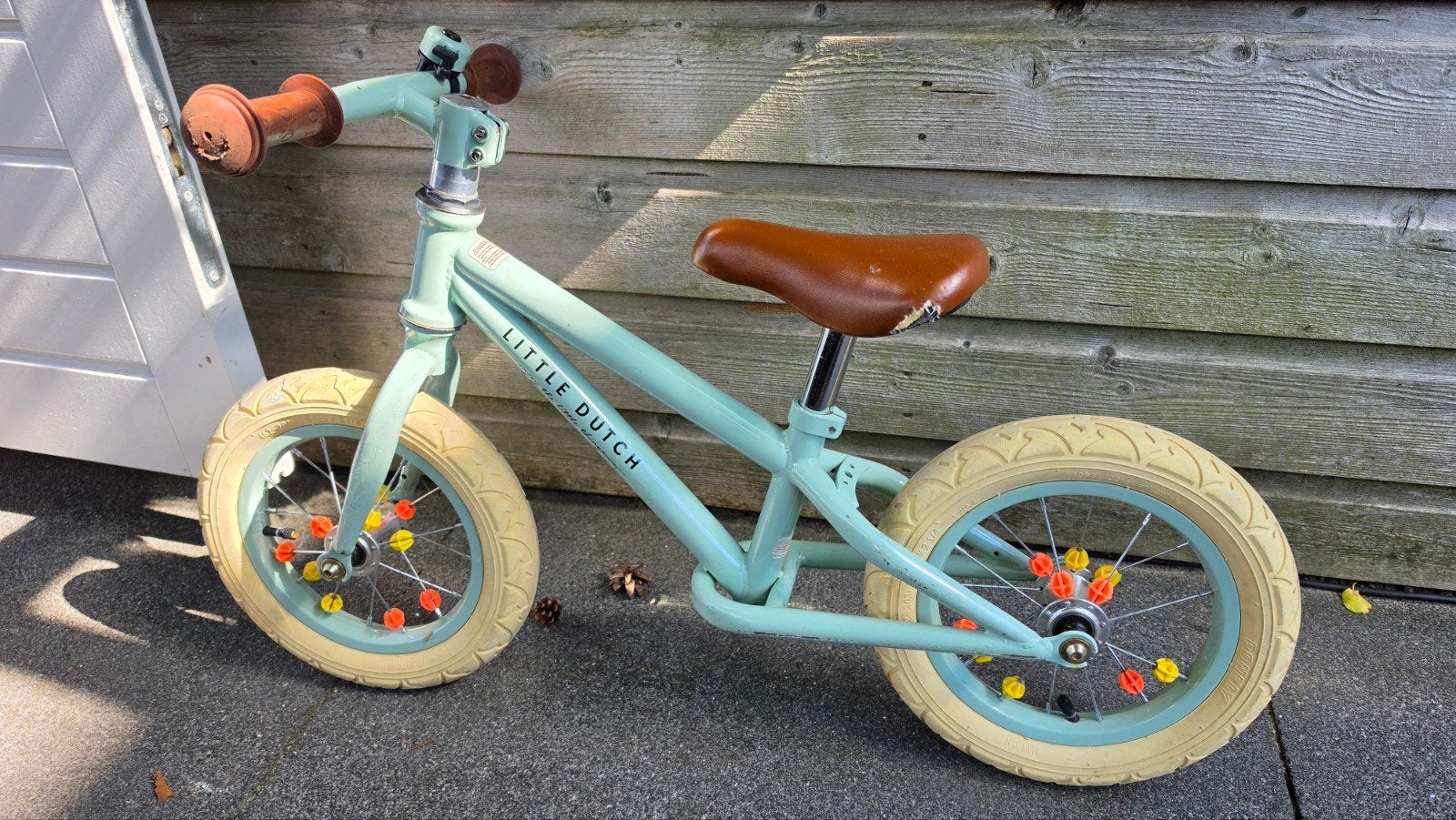 Little Dutch loopfiets mintgroen, Ophalen of Verzenden, Gebruikt, Minder dan 16 inch, Little Dutch