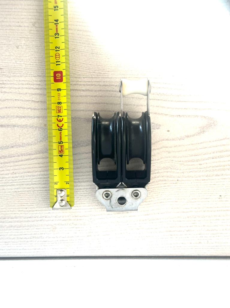 Harken Classic Blok 2-schijfs met Hondsvot, Ophalen of Verzenden, Zo goed als nieuw, Lijn of Blok
