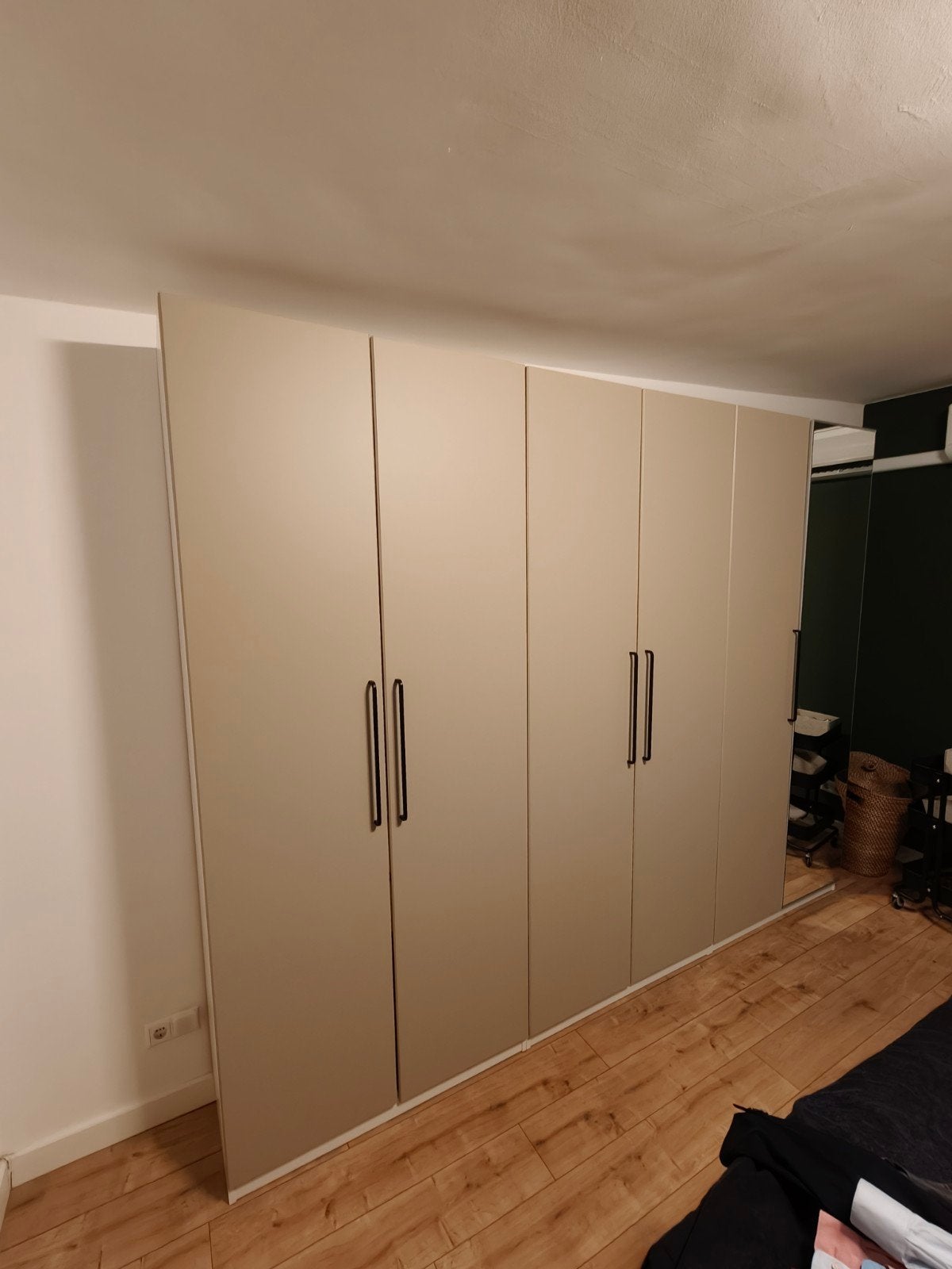 Ikea PAX Kledingkast met Laden en Hangruimte - Zgan, Ophalen, 200 cm of meer, Zo goed als nieuw, 200 cm of meer