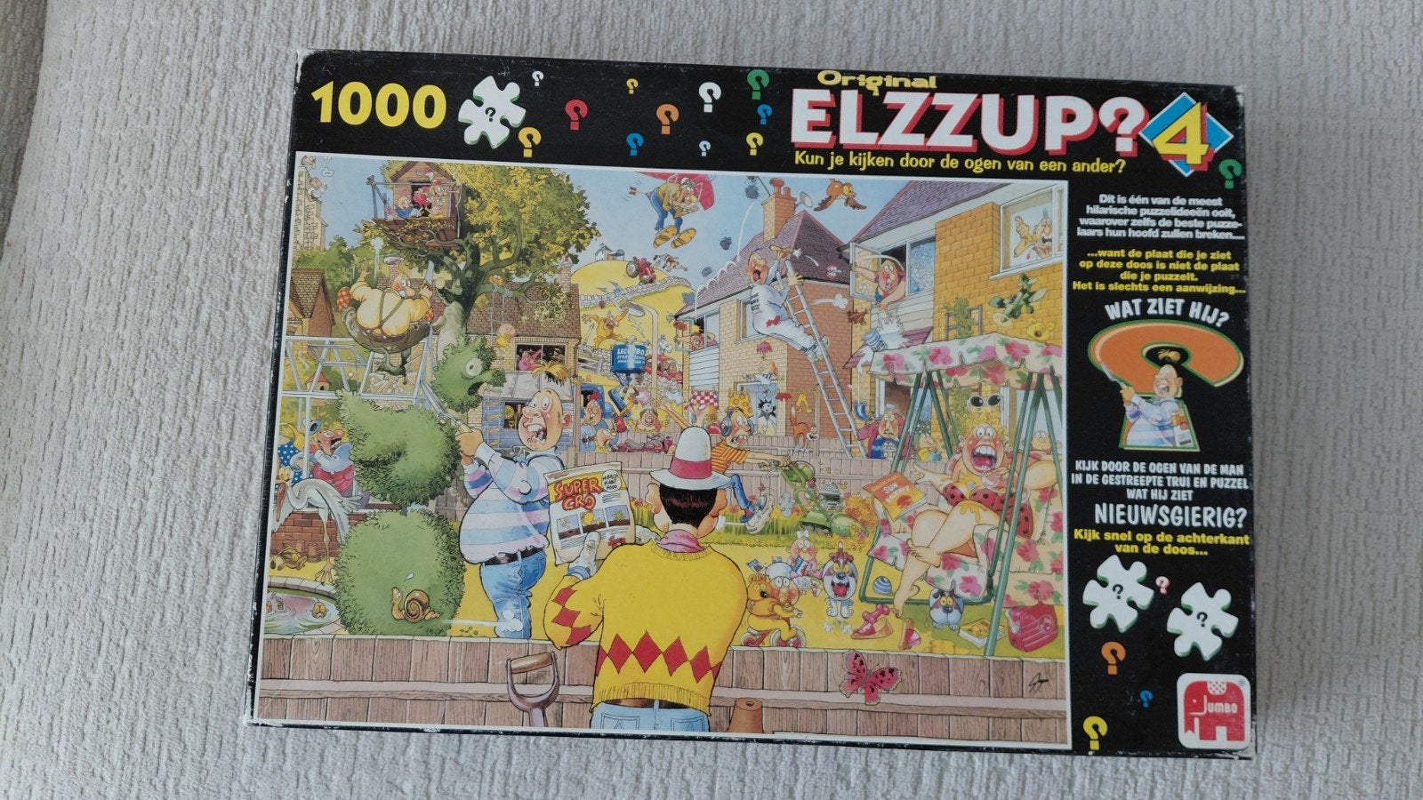 Elzzup? - Groene vingers? - 1000 stukjes, Ophalen, 500 t/m 1500 stukjes, Zo goed als nieuw