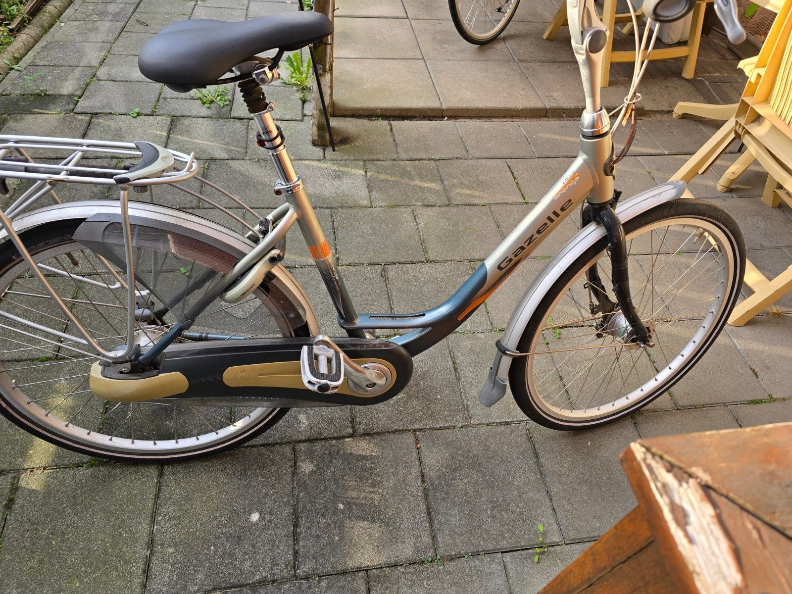 Gazelle fiets met 7 versnellingen en lage instap, Ophalen, Gebruikt, (Extra) lage instap, 50 tot 53 cm