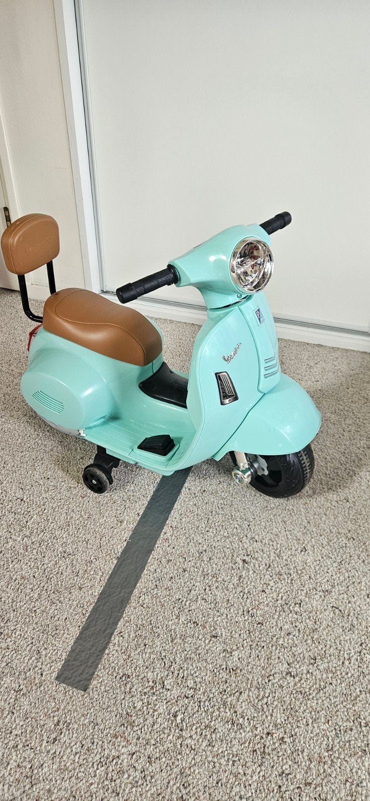 Kinder Vespa Scooter - Elektrisch Speelgoed, Ophalen, Gebruikt, Loopvoertuig