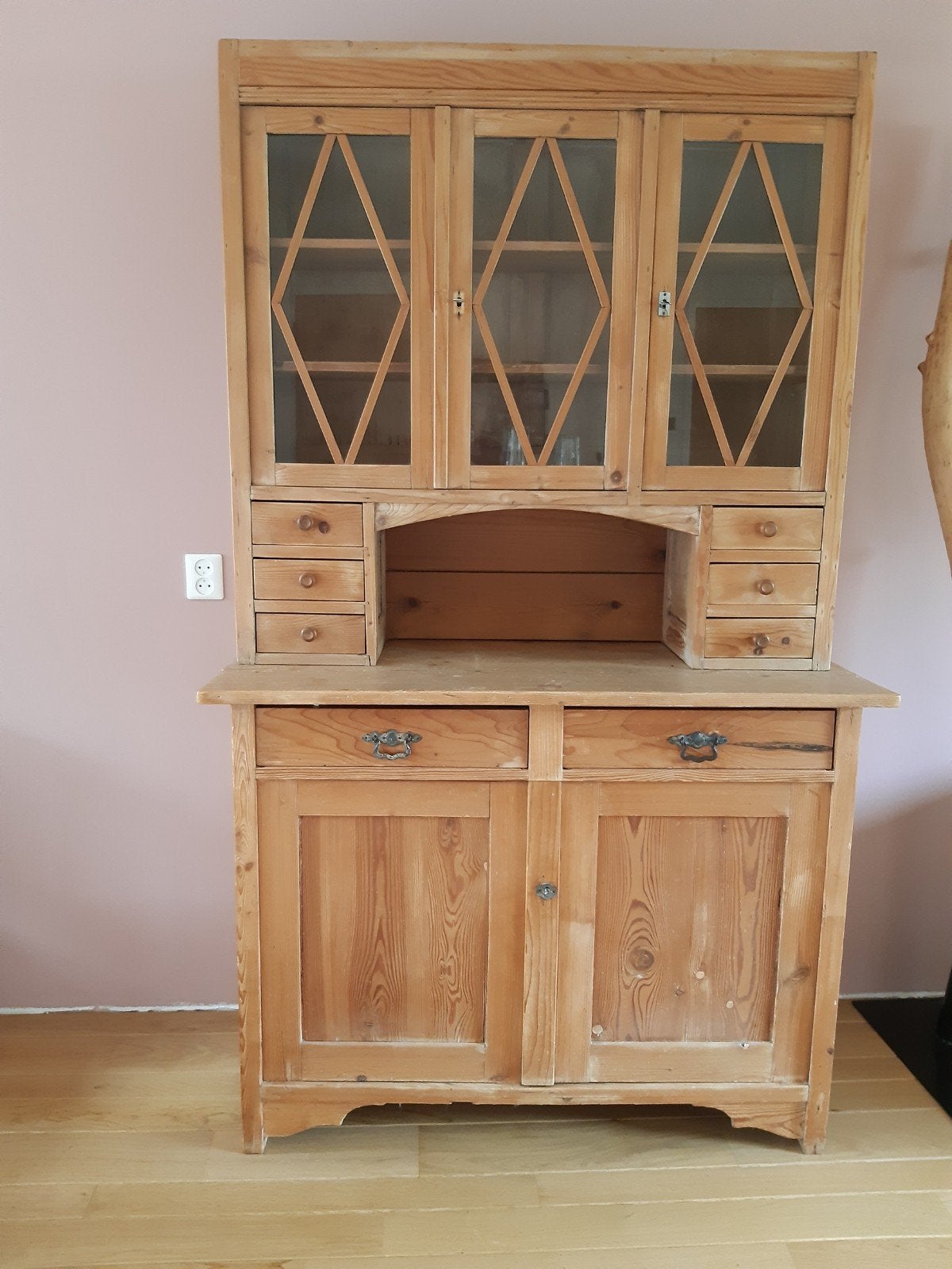 grenen buffetkast, Huis en Inrichting, Kasten | Buffetkasten, Ophalen, Gebruikt, 25 tot 50 cm, 150 tot 200 cm