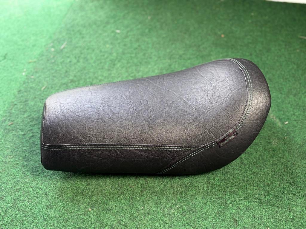 Zadel Continental GT 535 met groen stiksel (uniek!), Ophalen of Verzenden, Gebruikt