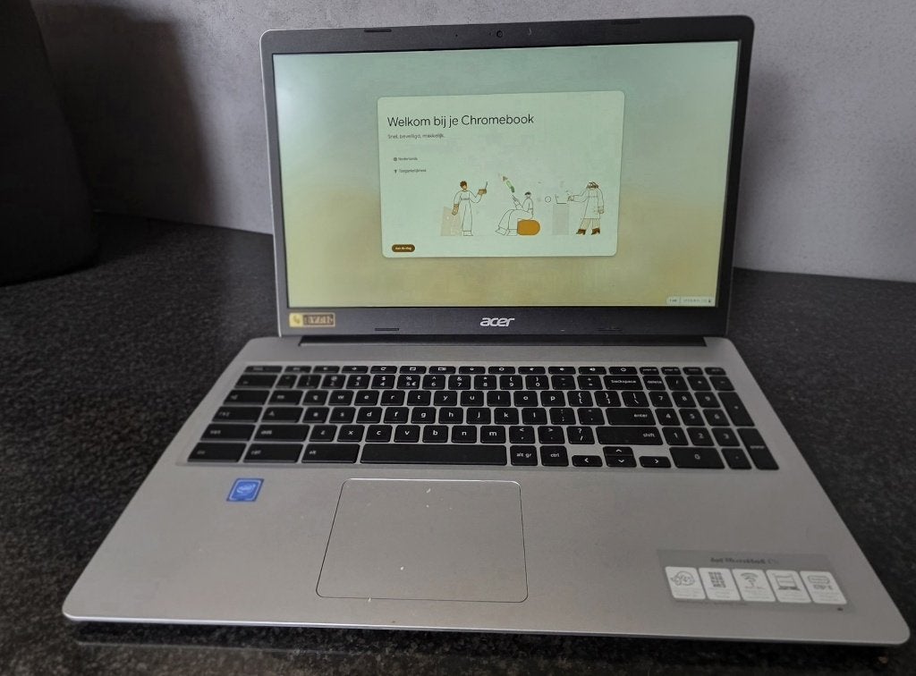 Acer Chromebook 315 CB315-3H - Zo goed als nieuw, Computers en Software, Ophalen, 4 GB of minder, 15 inch, Qwerty
