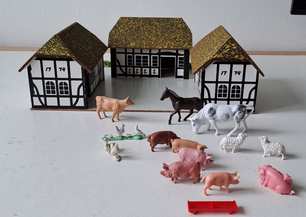 boerderij met beesten, Ophalen of Verzenden