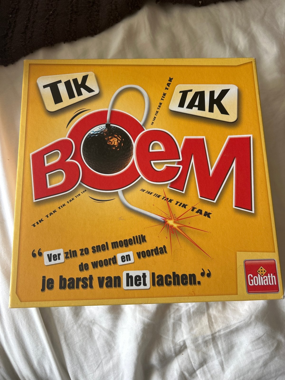 Tik Tak Boem, Een of twee spelers, Ophalen of Verzenden, Zo goed als nieuw