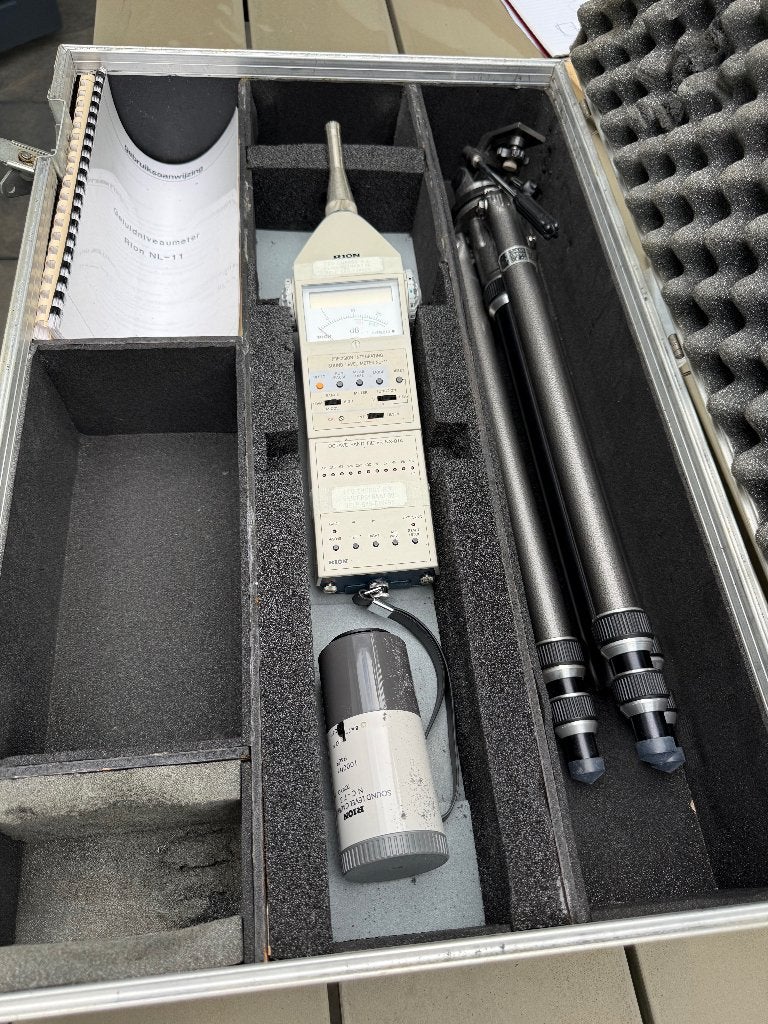 Geluidsniveaumeter, Ophalen, Gebruikt, Geluid