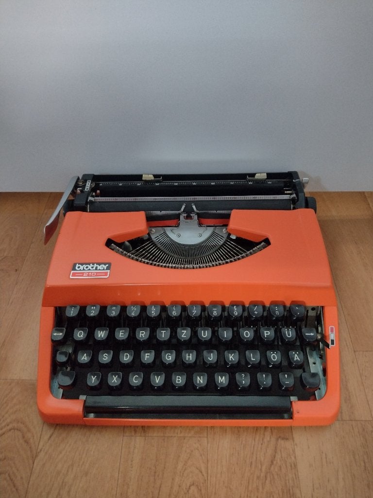 Vintage typemachine, Ophalen, Gebruikt