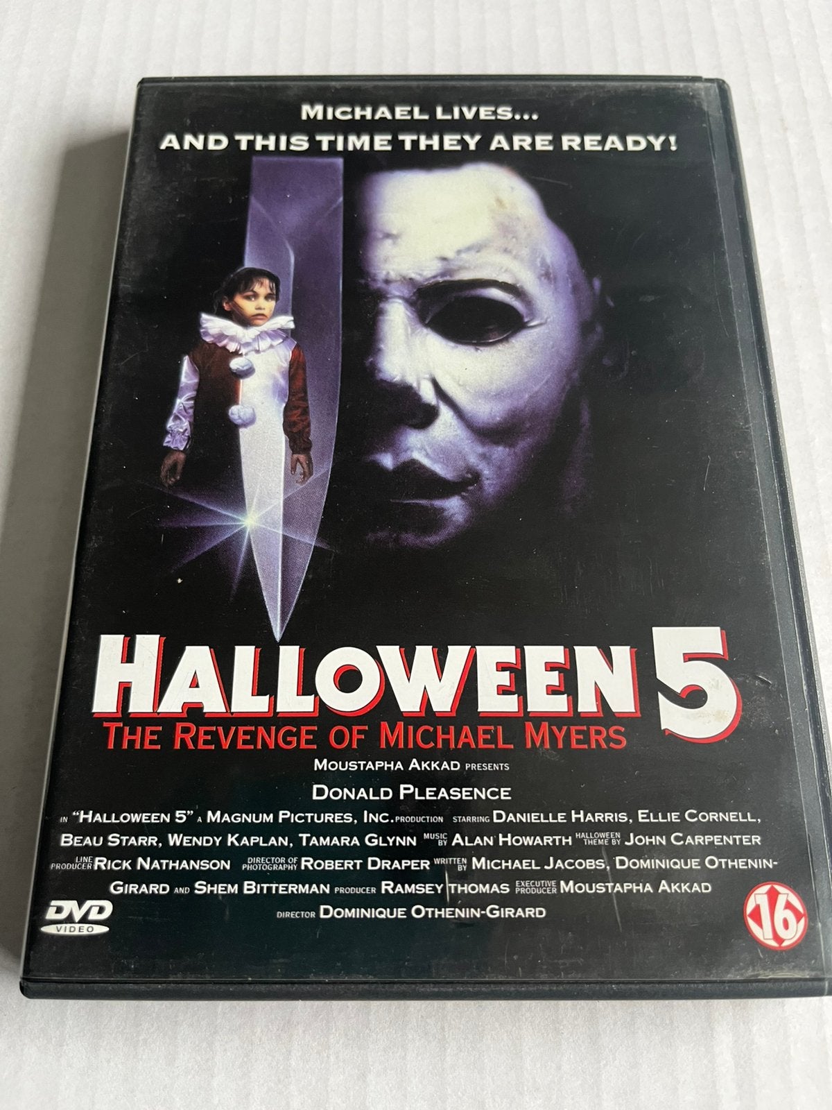 Halloween 5: The Revenge of Michael Myers DVD, Cd's en Dvd's, Dvd's | Horror, Vanaf 16 jaar, Ophalen of Verzenden, Gebruikt, Slasher