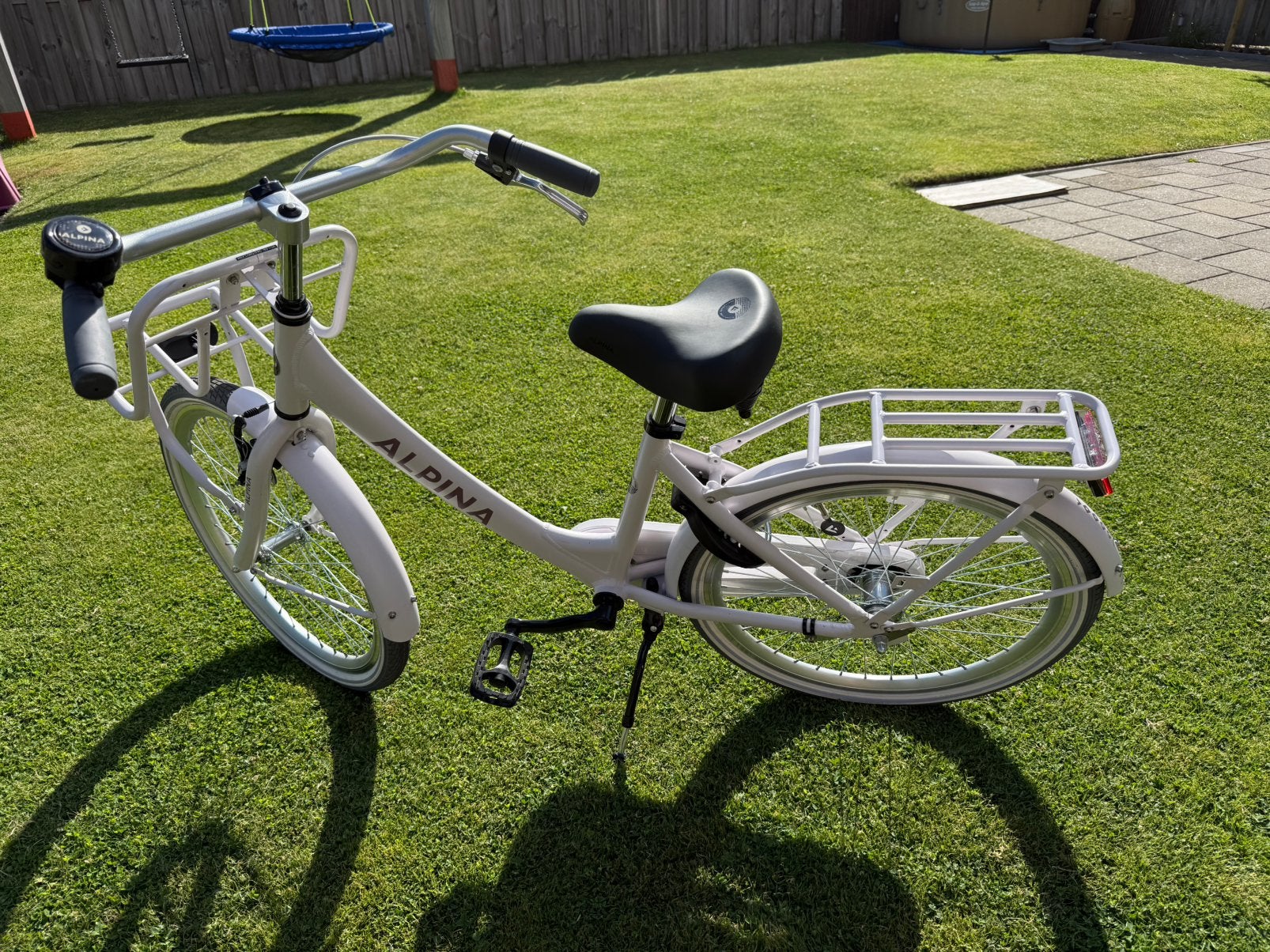 Alpina 22 inch meisjes fiets, Zo goed als nieuw, Dames, Ophalen, Overige merken