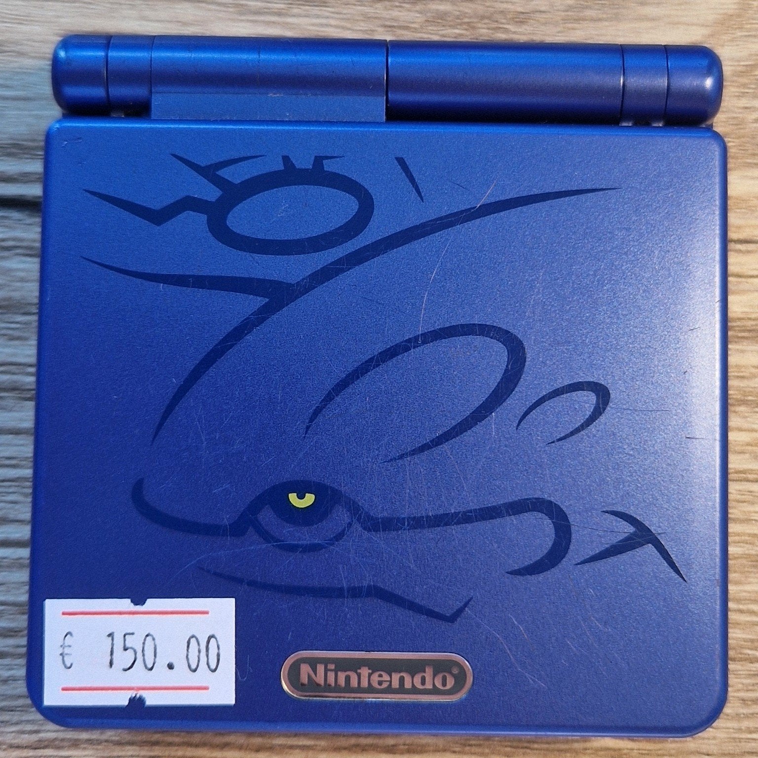 Pokemon Gameboy advance SP Kyogre met oplader origineel, 1 speler, Ophalen of Verzenden, Zo goed als nieuw, Role Playing Game (Rpg)
