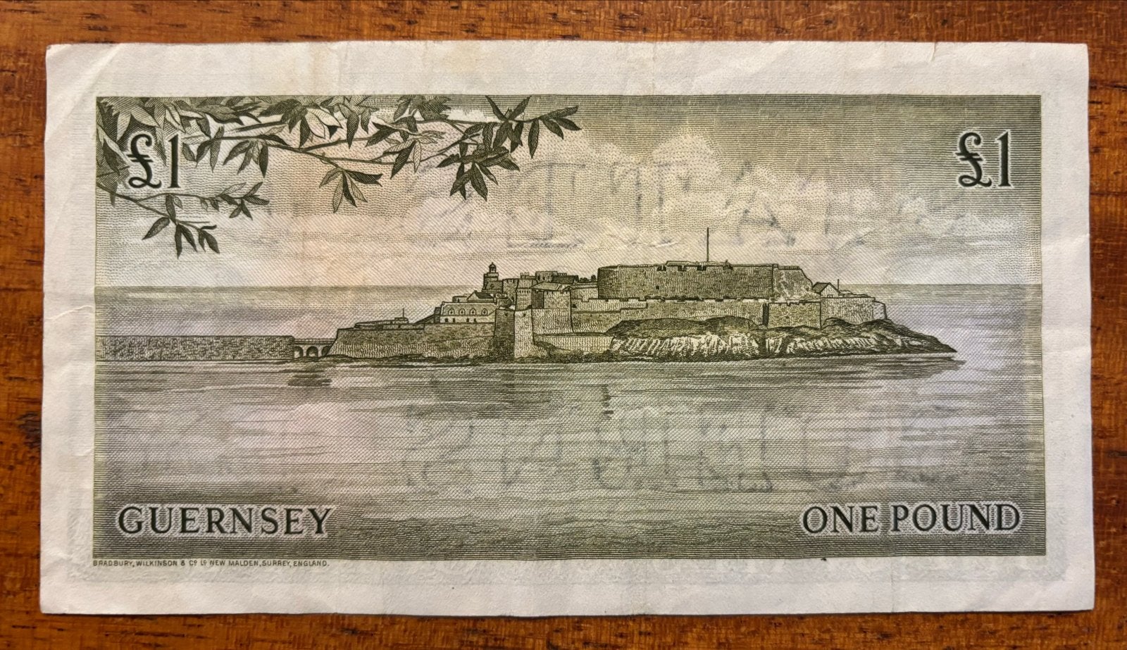 Guernsey 1 Pond biljet - F514124, Ophalen of Verzenden, Overige landen, Los biljet