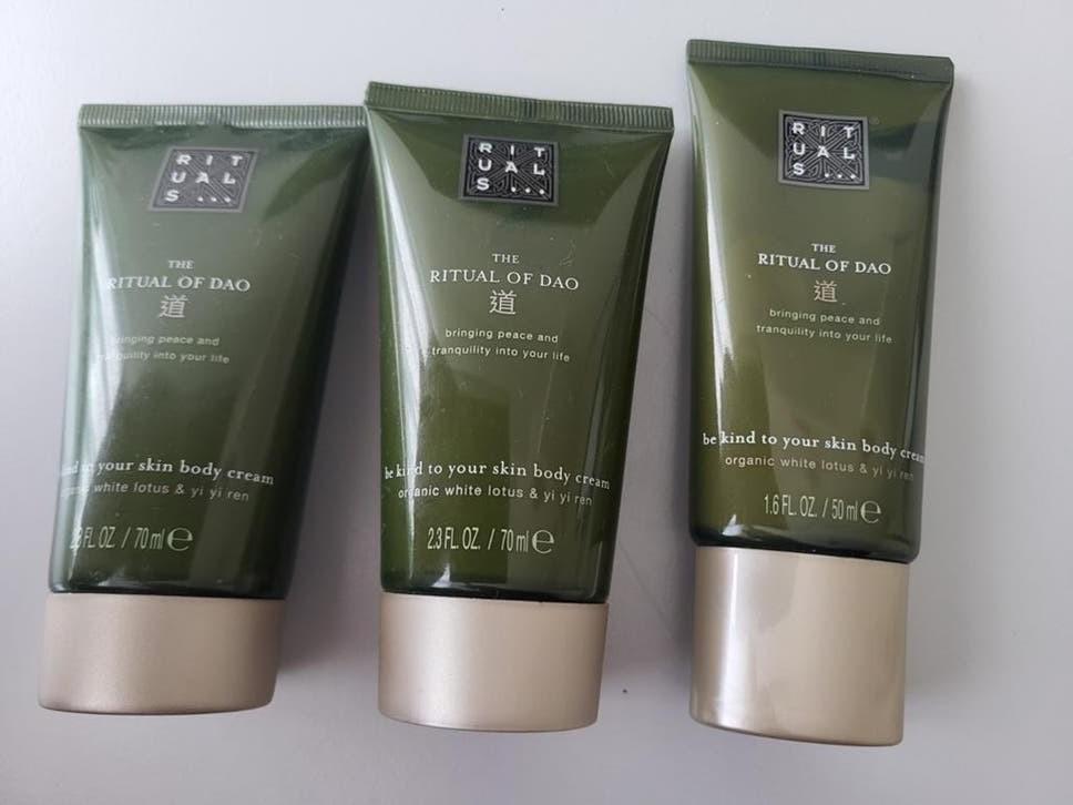 3 Ritual of Dao skin body cream, Ophalen of Verzenden, Nieuw, Bodylotion, Crème of Olie