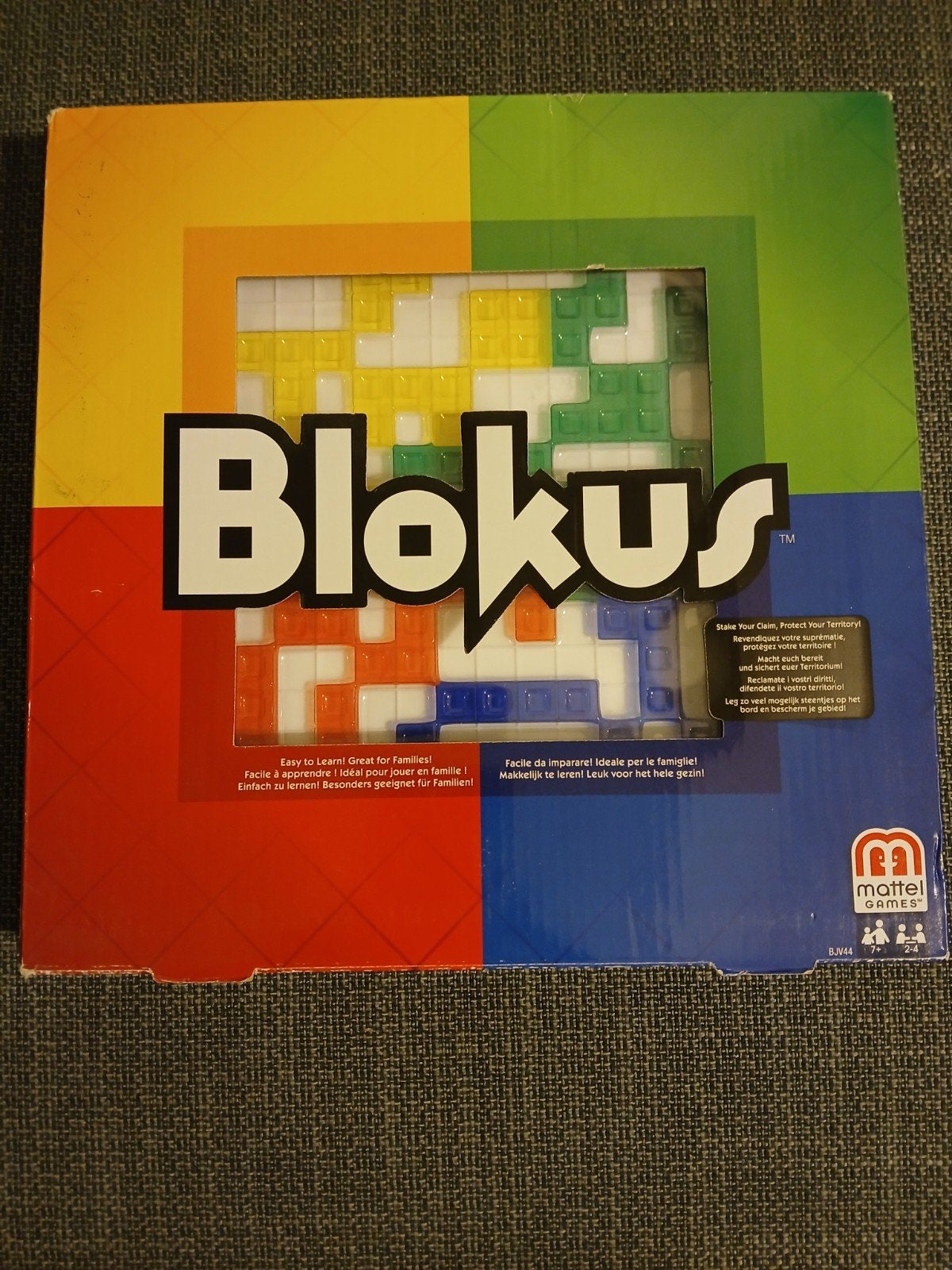 Blokus bordspel - Strategisch en kleurrijk familiespel, Drie of vier spelers, Ophalen of Verzenden, Zo goed als nieuw, Mattel Games