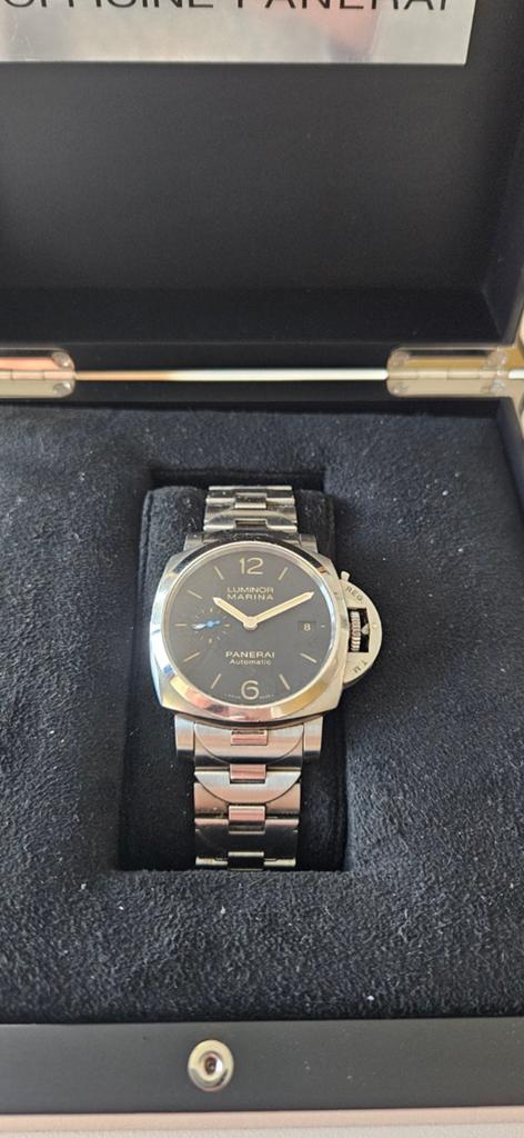 PANERAI Luminor 3 Days (Pam 00722), Ophalen, Zo goed als nieuw, Leer, Overige merken