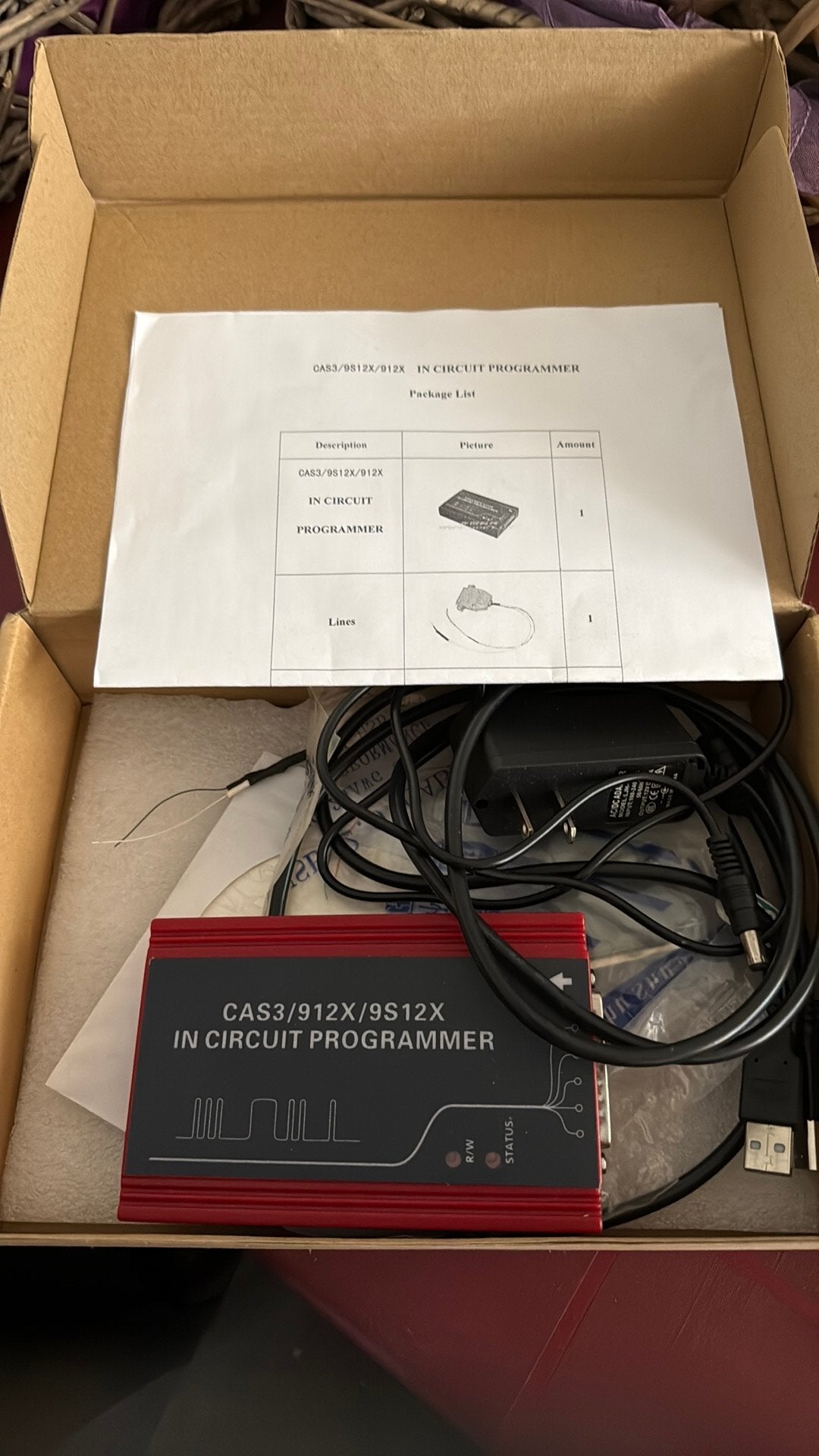 CAS3/912X/9S12X programmer, Ophalen of Verzenden, Zo goed als nieuw