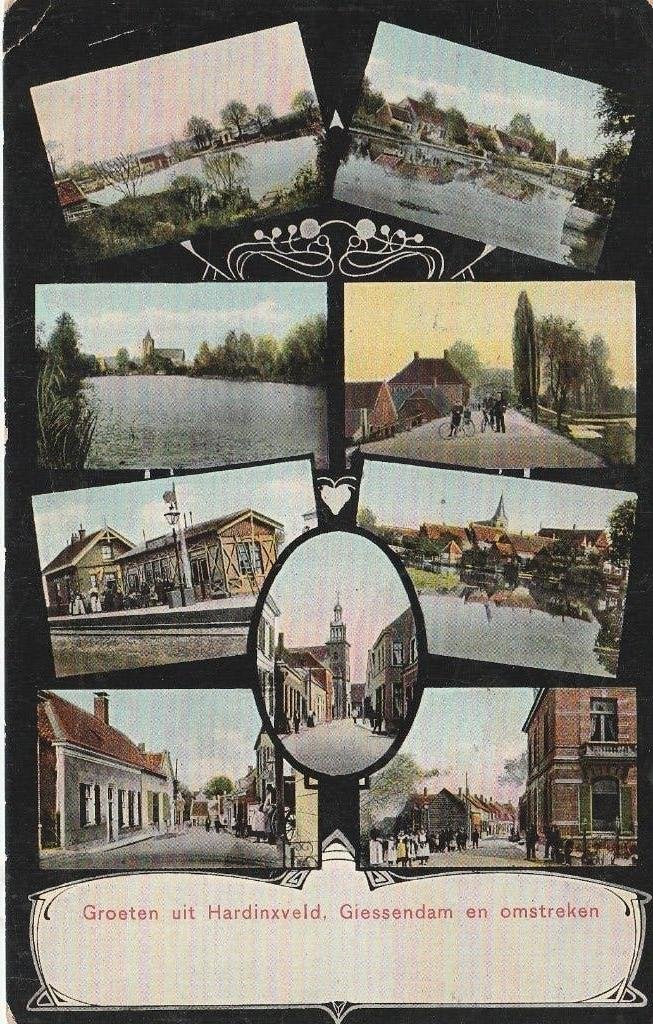 Hardinxveld-Giessendam, Ophalen of Verzenden, Voor 1920, Gelopen, Zuid-Holland